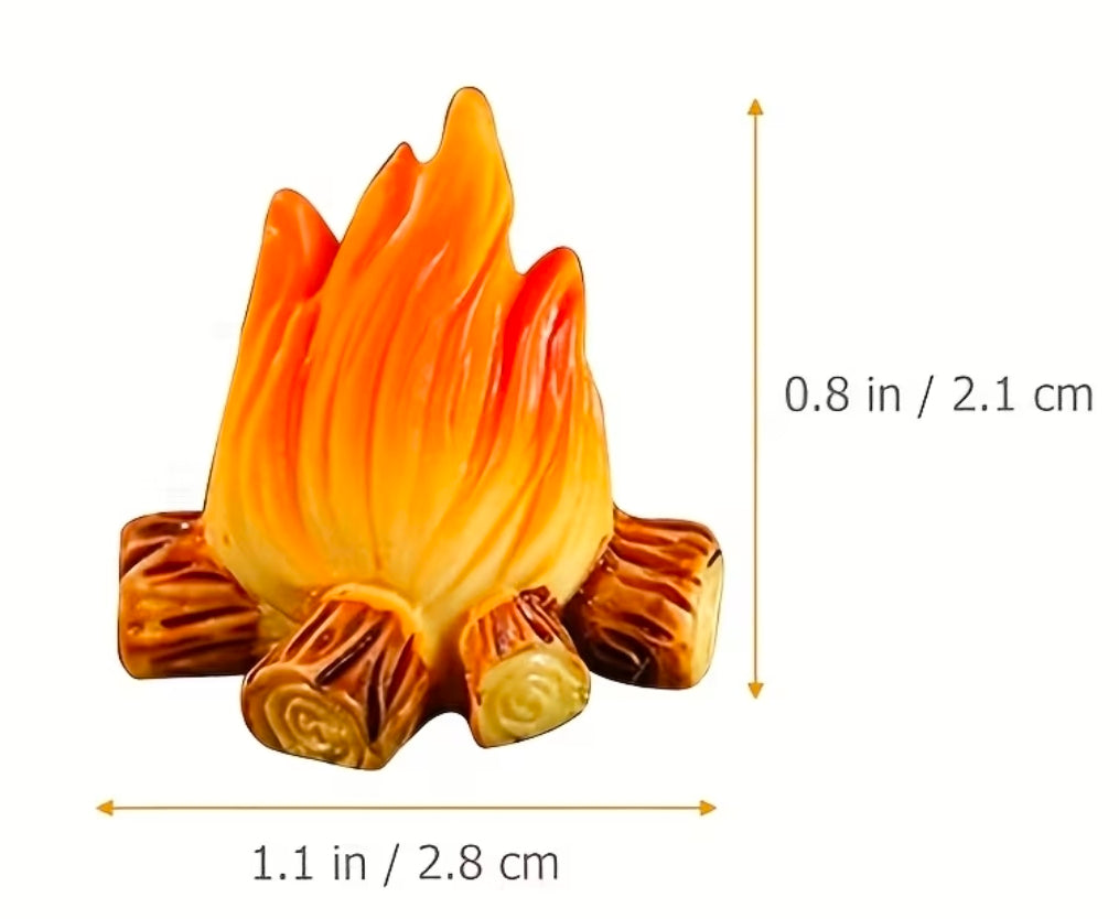 3D Campfire Silicone Mold