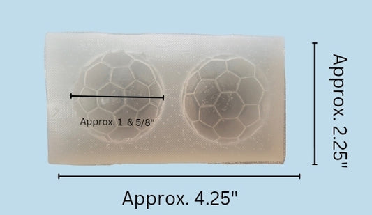 Soccer Ball Cakepop Silicone Mold