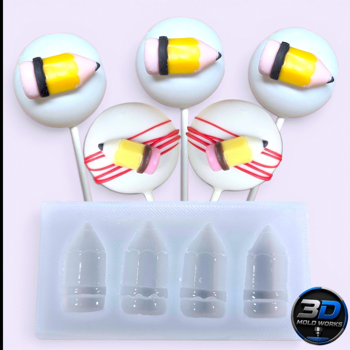 Mini Pencil Silicone Mold - NEW