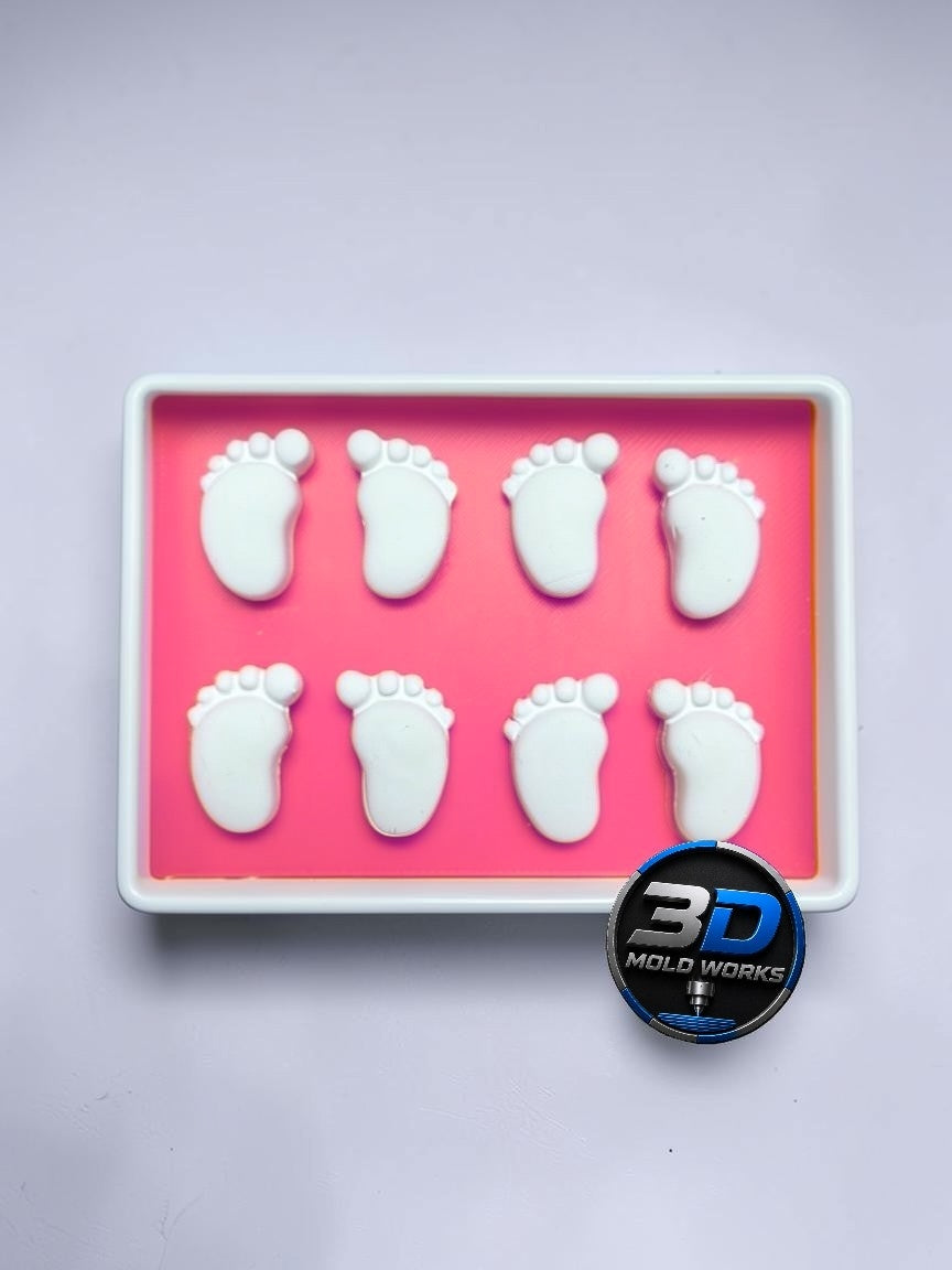 Mini Baby Feet Silicone Mold