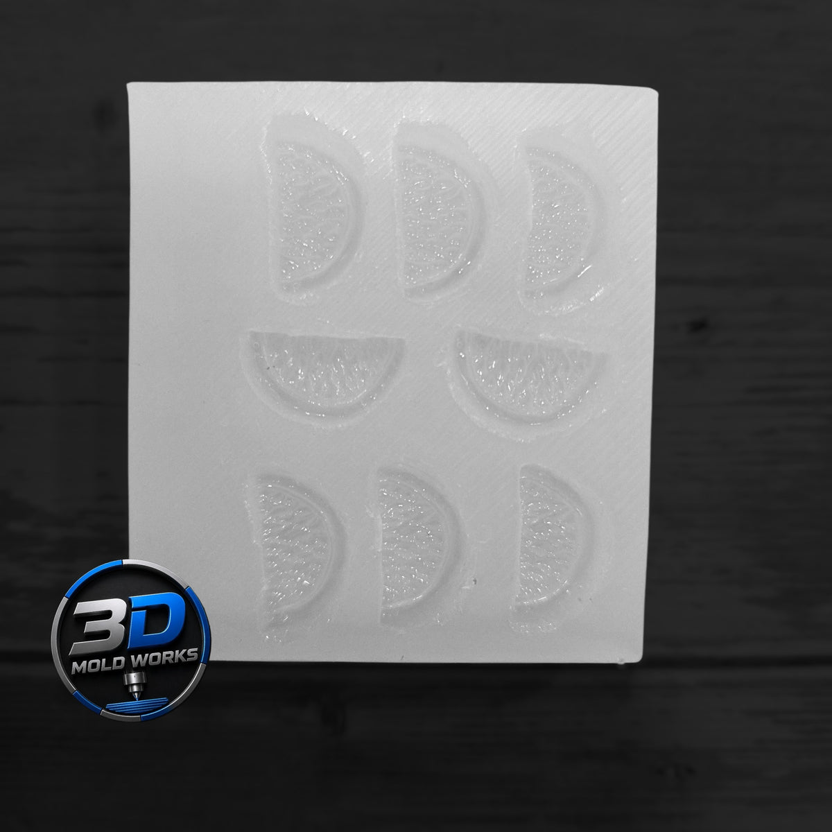 Mini Lime Wedge Silicone Mold - NEW