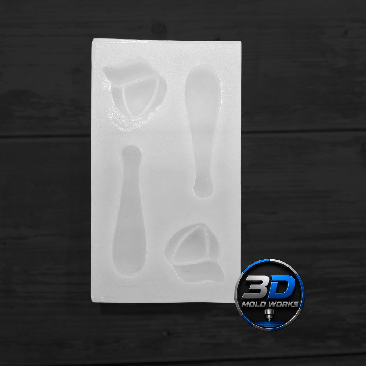 Baseball Hats & Bats Silicone Mold - NEW