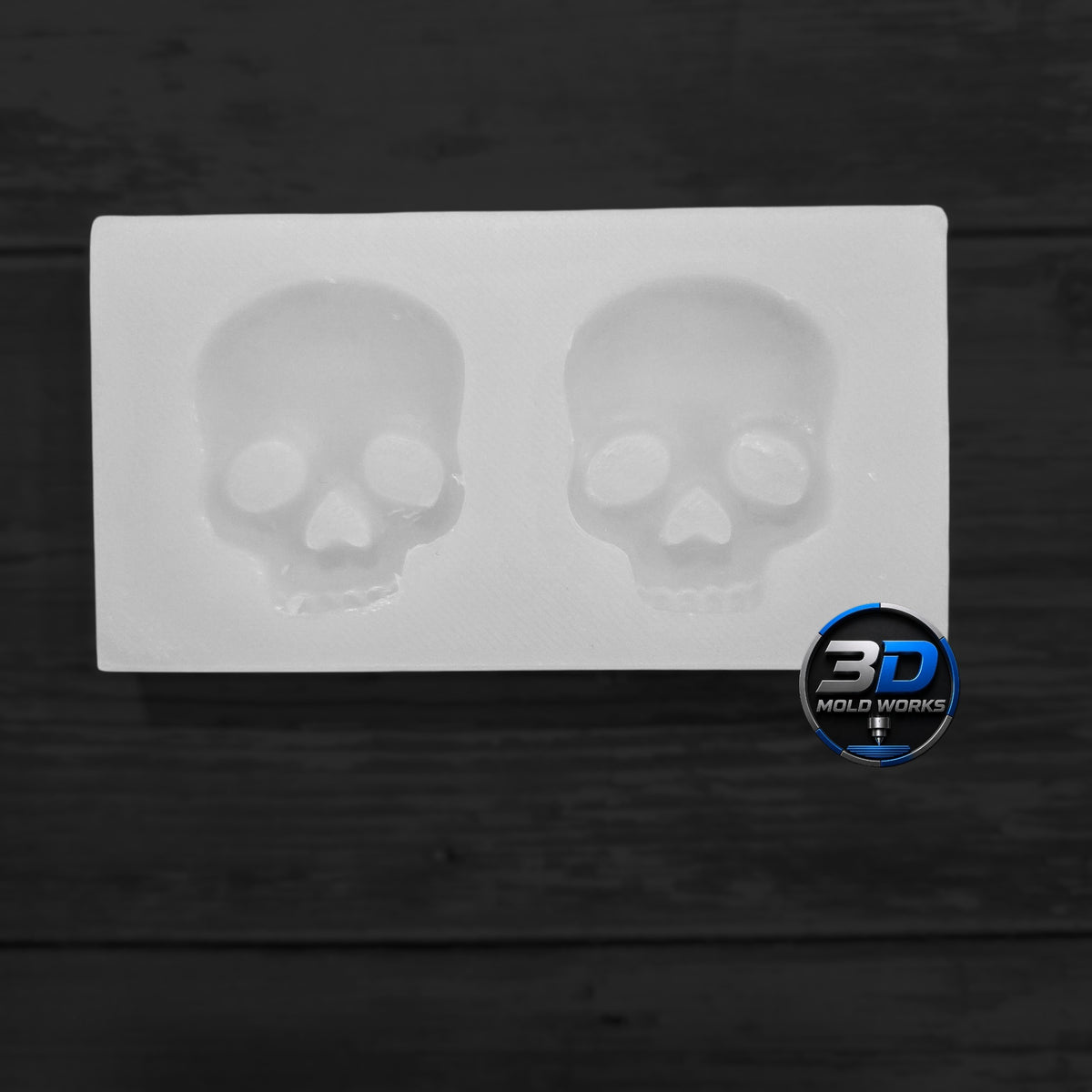 Skull Silicone Mold - Halloween