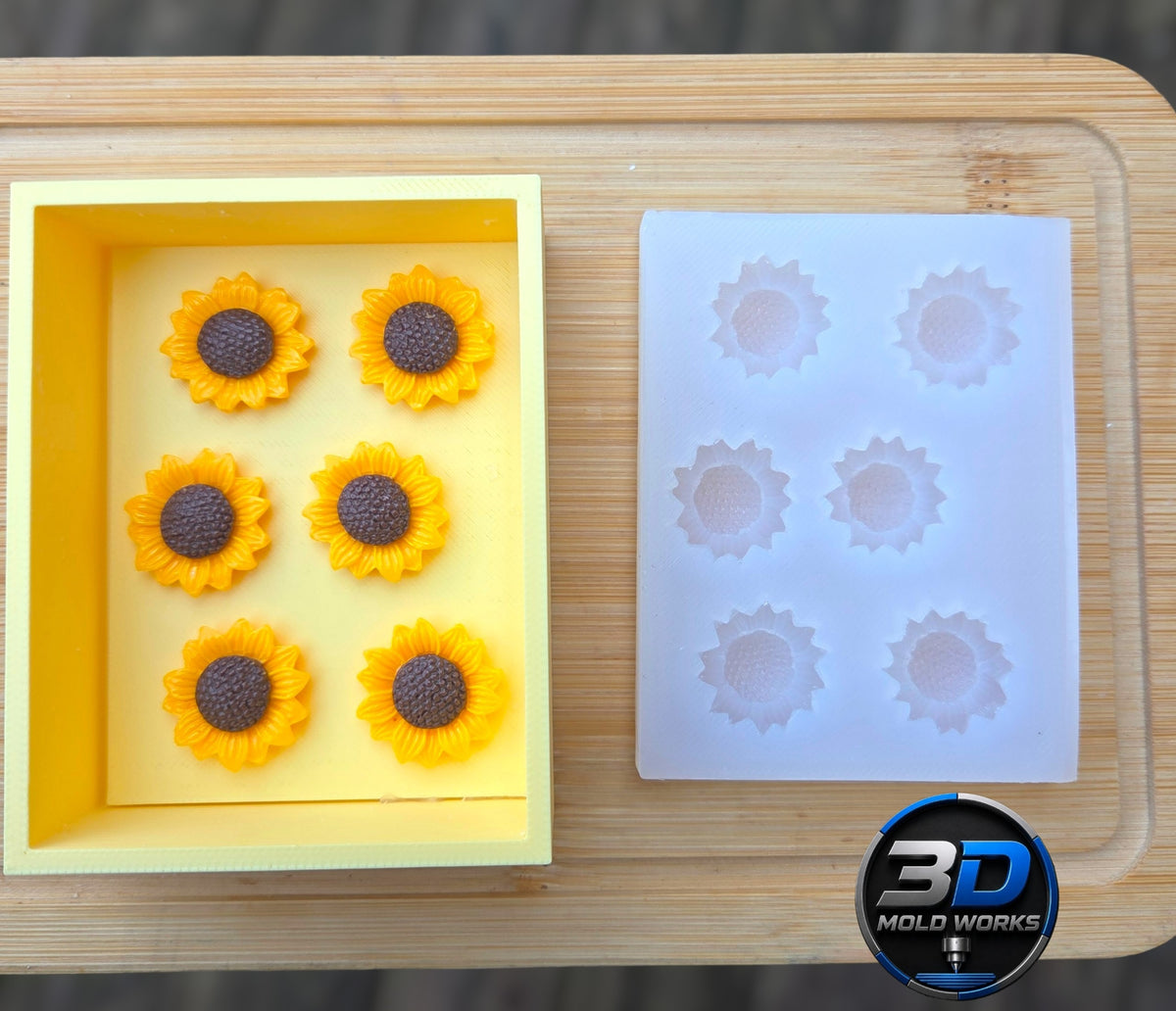 Sunflower Silicone Mold - Halloween