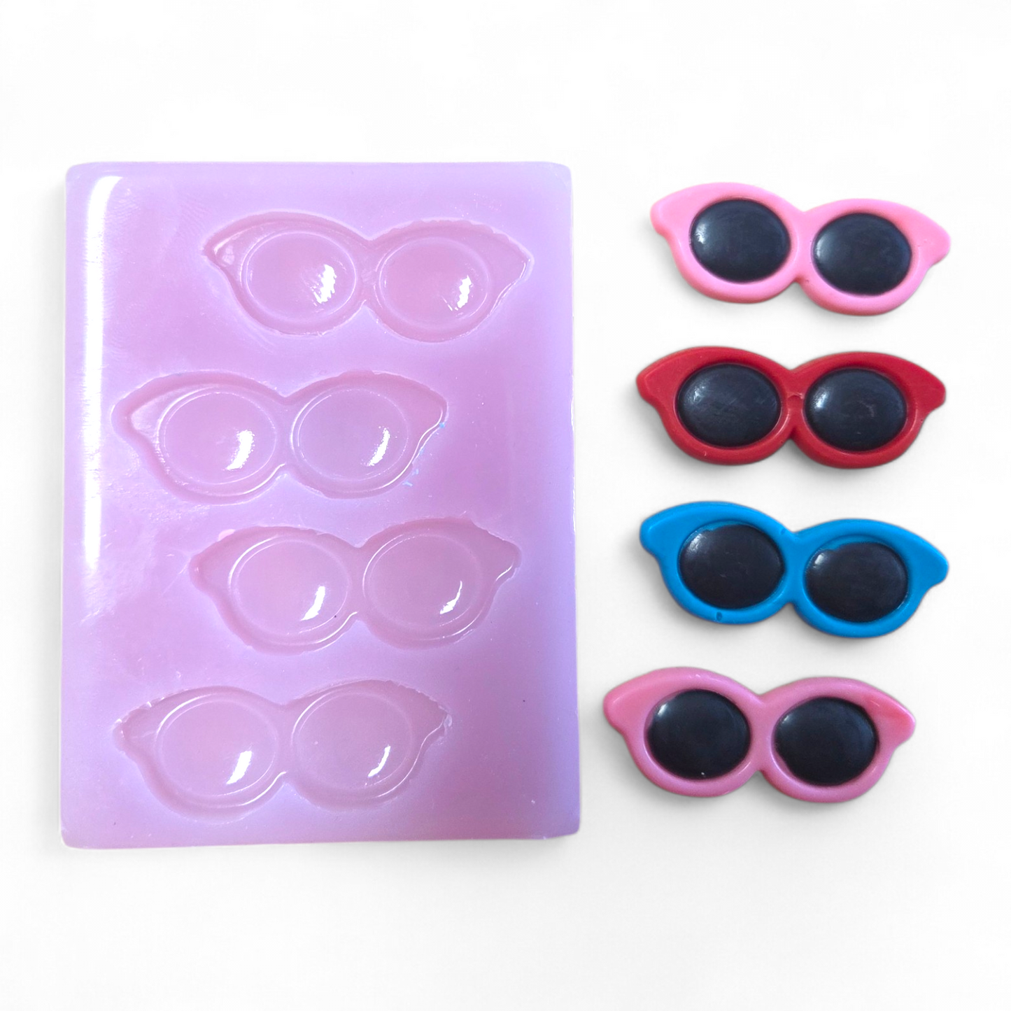 Mini Sunglasses Silicone Mold