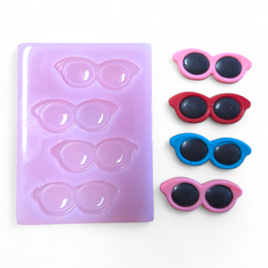 Mini Sunglasses Silicone Mold