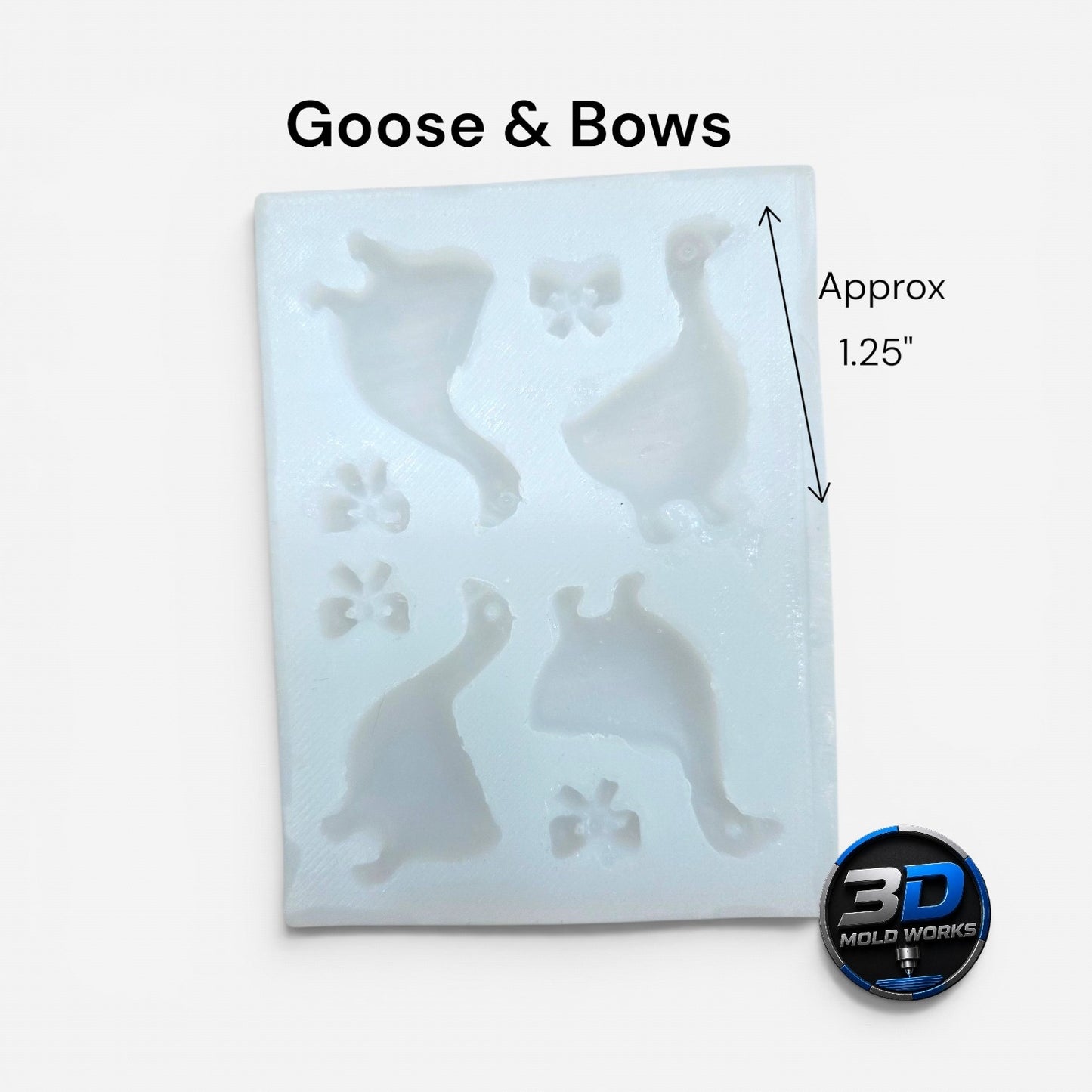Mini Goose Silicone Mold - NEW