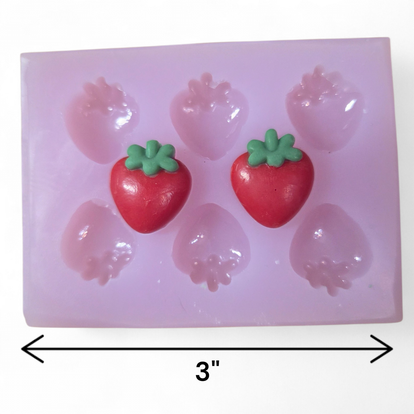 Mini Strawberry Silicone Mold