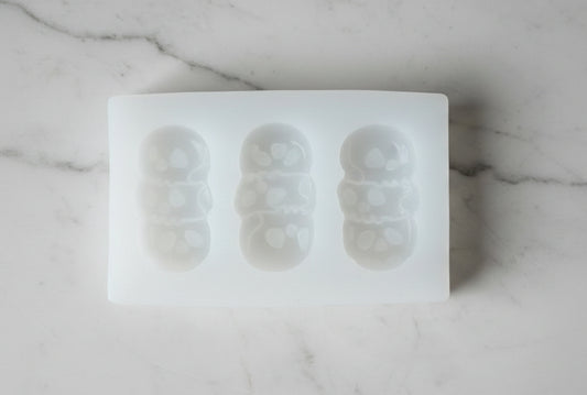 Skull Stack Silicone Mold - Halloween