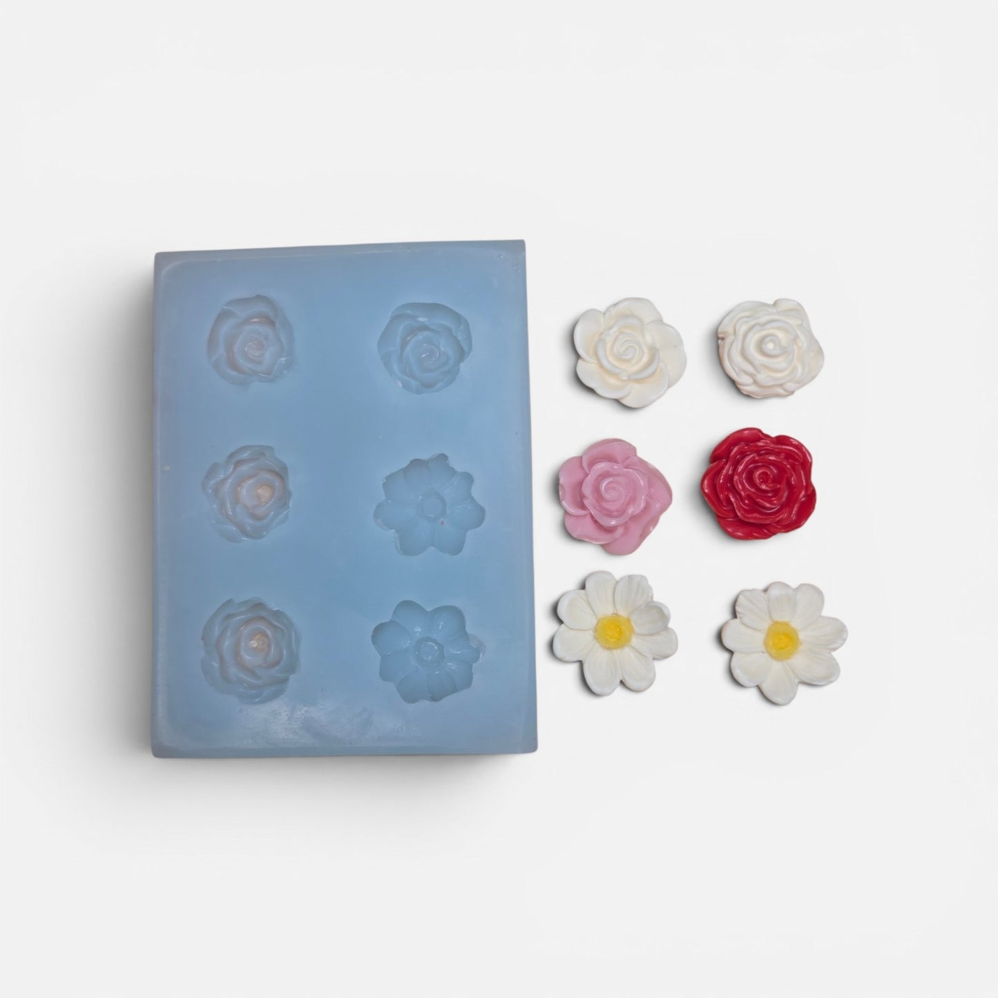 Rose & Daisy Silicone Mold