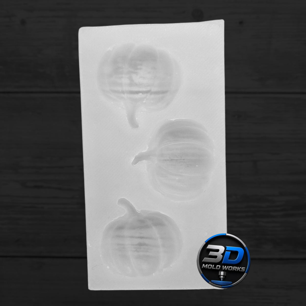 Pumpkin Trio Silicone Mold - Halloween