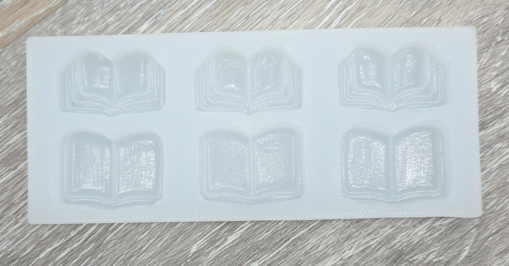 Mini Open Books Silicone Mold - NEW