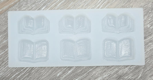 Mini Open Books Silicone Mold - NEW